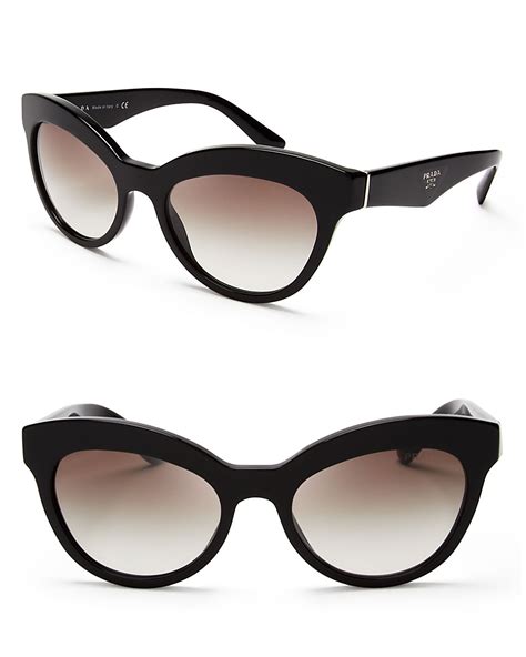 cat eye sunglasses prada